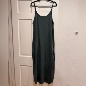 Dark Green Maxi Dress